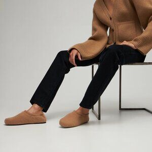 KHAITE Logan round-toe slippers